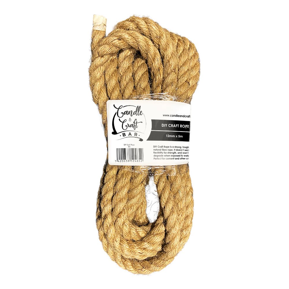 DIY Craft Rope - 5m - Candle and Craft Bar - MR125