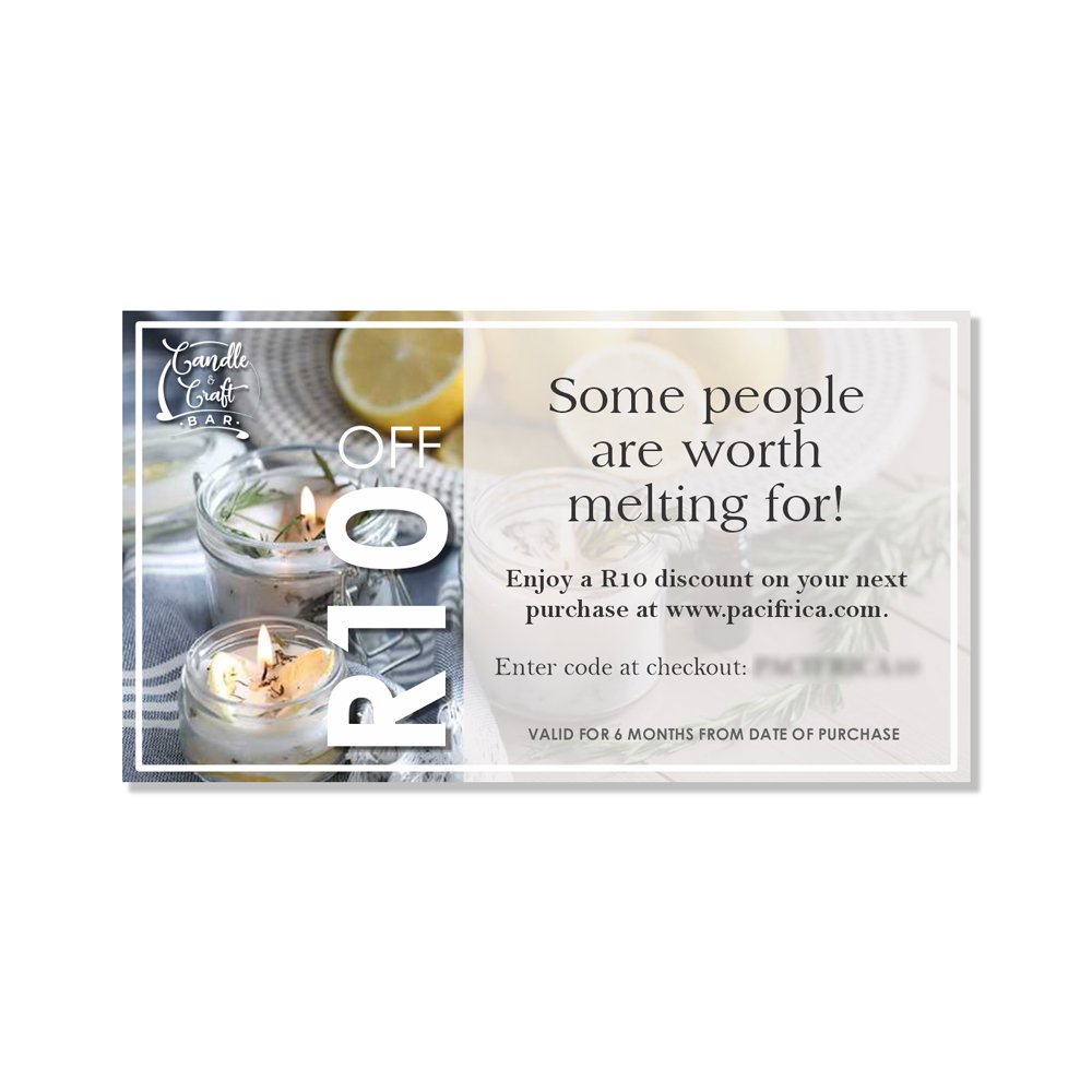 Gift Card - Candle and Craft Bar - PGC10F