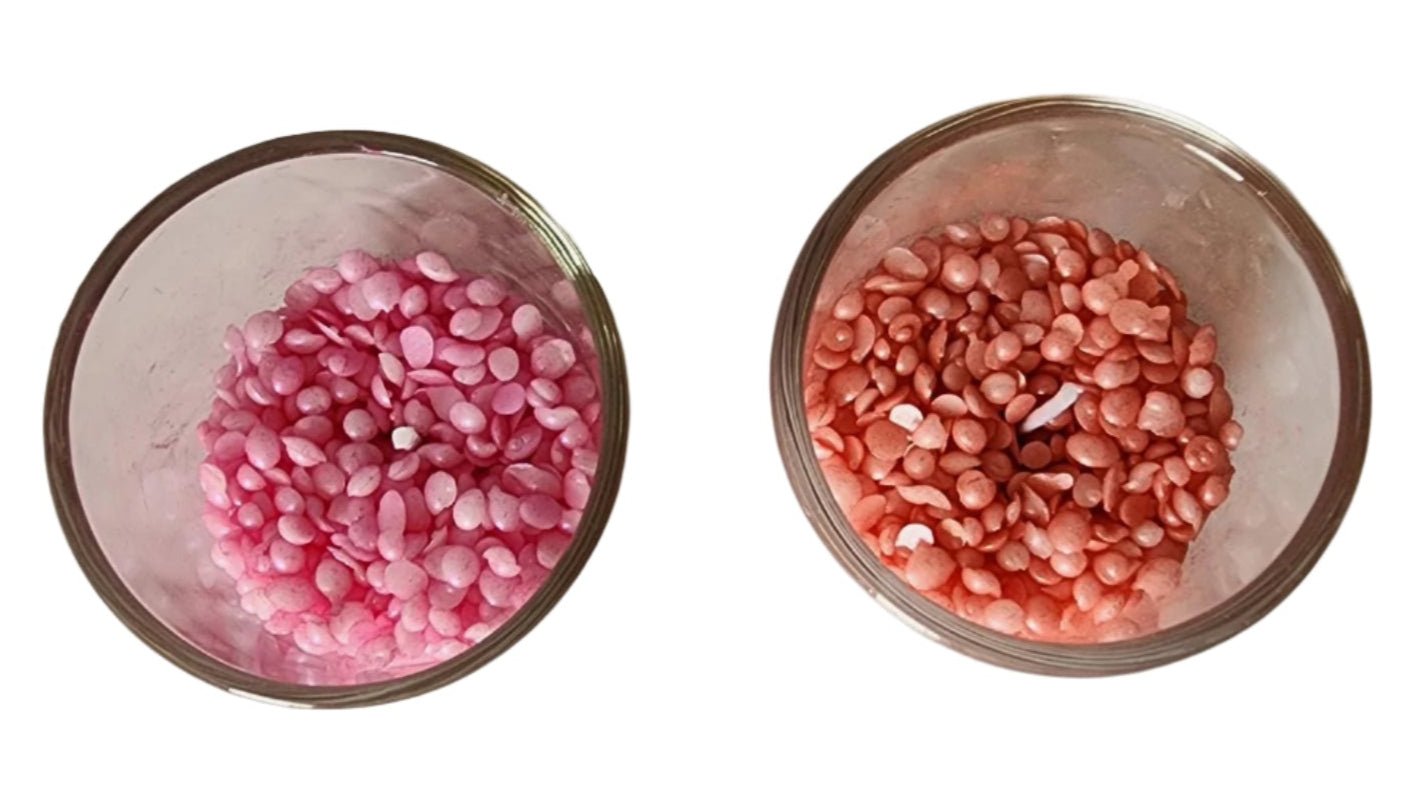 Valentine's Colored Paraffin Wax Pastilles & Wicks Kit - Candle and Craft Bar -