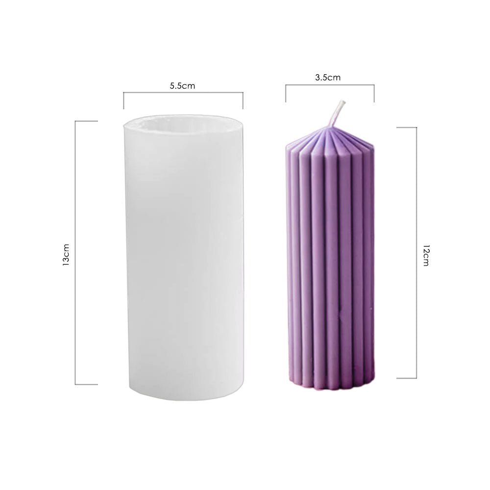 3D Silicone Candle Molds #6 Tall - Pacifrica - CM3D6TALL