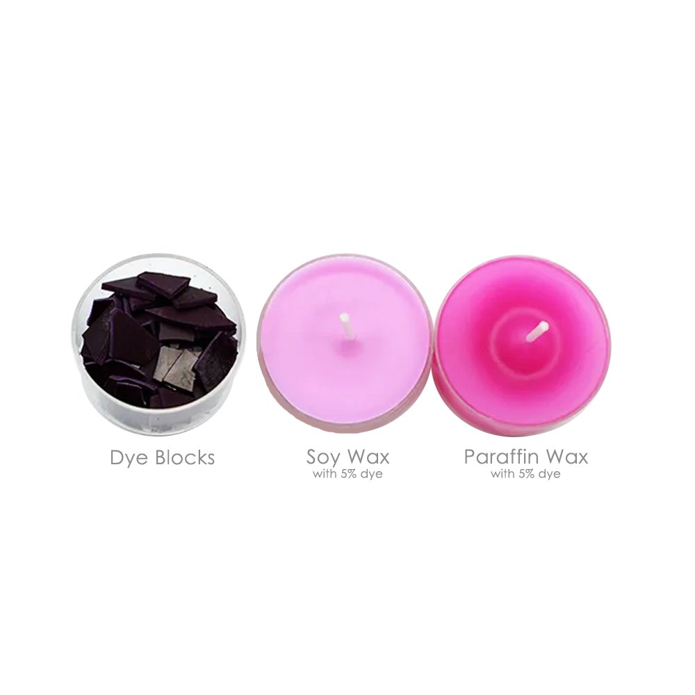 Candle Color Dye Blocks - Rose Pink - Pacifrica - CDBRRED