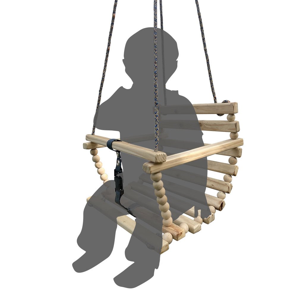 Handcrafted Wooden Baby / Toddler Swing - Pacifrica - PCBSWING