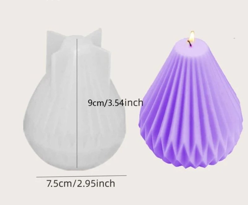 Silicone Mold Pear-Shaped - Pacifrica -