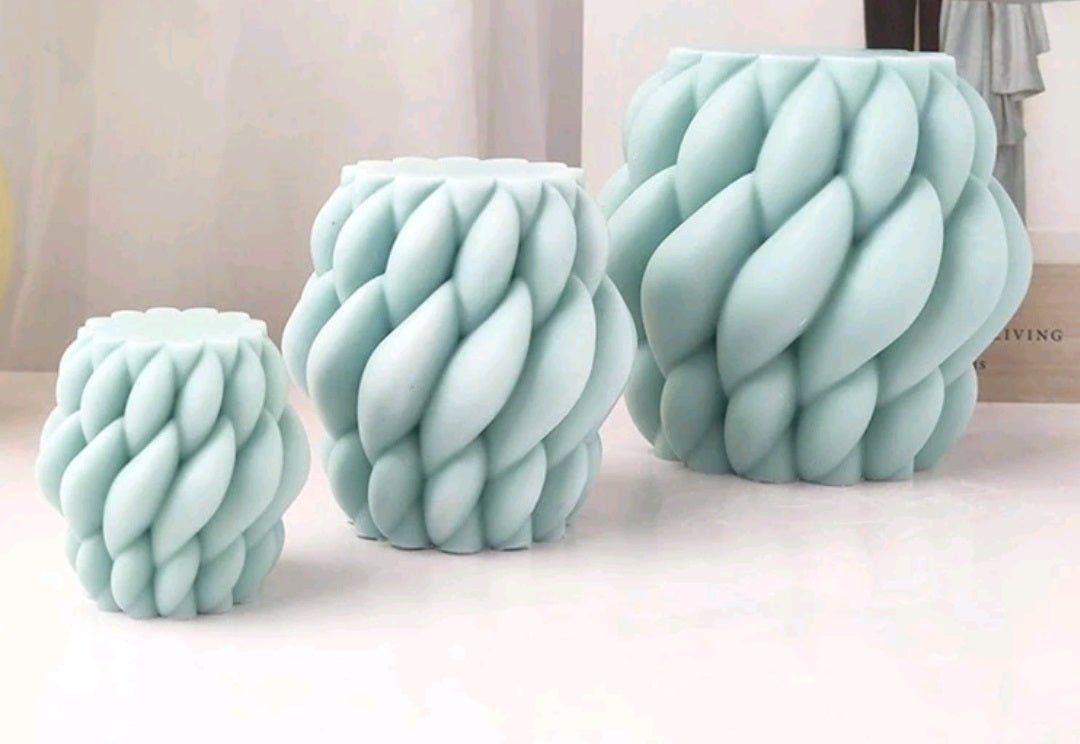 Silicone Mold Rotating Knots Small - Pacifrica -