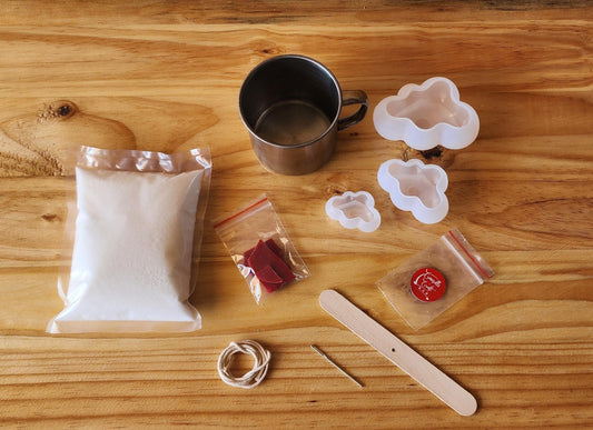 Cloud 9 Candle Making Kit with Silicone Mold - Candle and Craft Bar - 