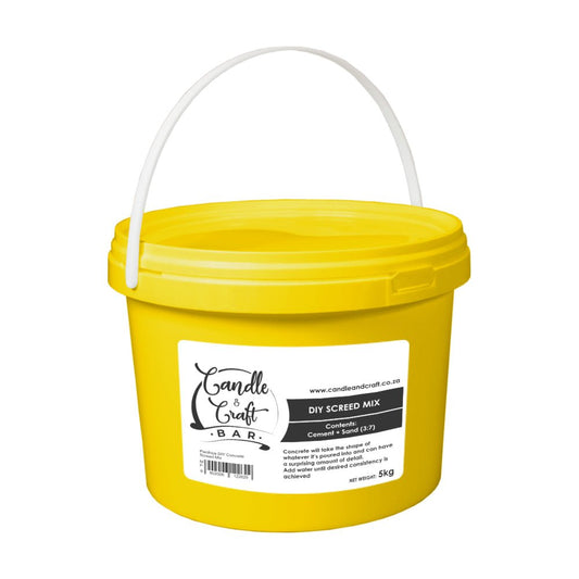 DIY Concrete Screed Mix - Candle and Craft Bar - PSM5