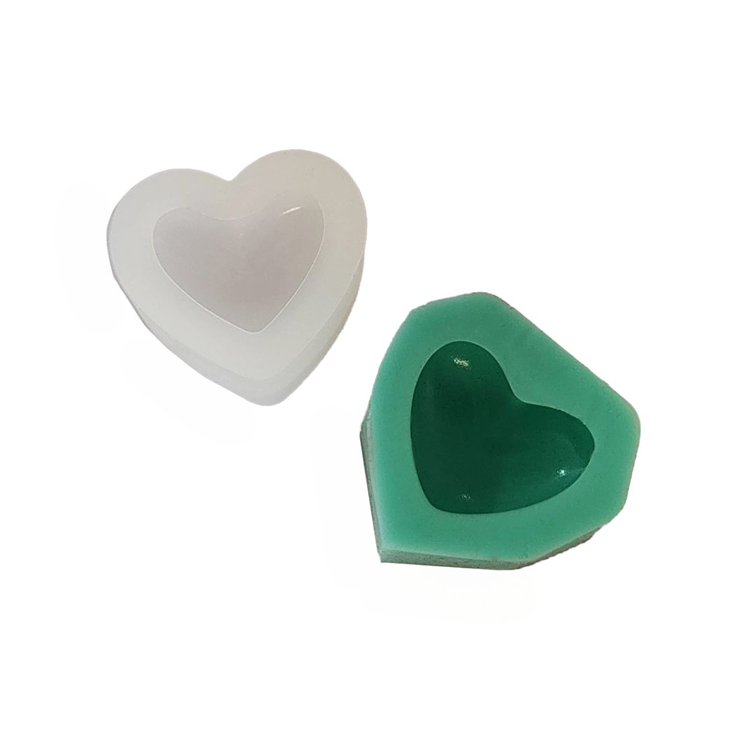 Heart Art Candle Making Kit with Silicone Mold - Candle and Craft Bar - 