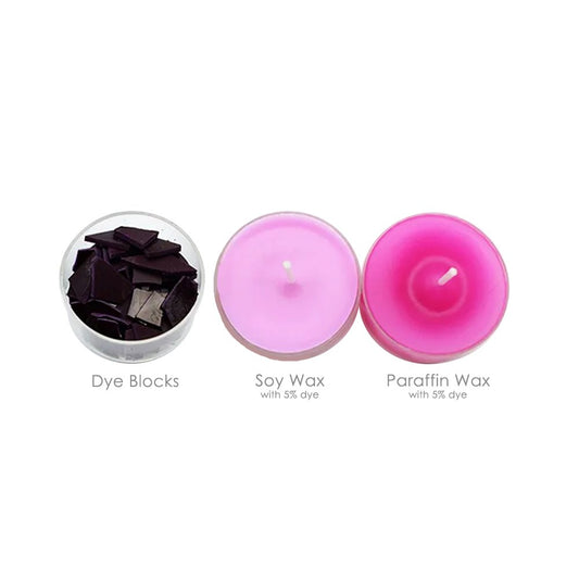 Candle Color Dye Blocks - Rose Pink - Pacifrica - CDBRRED