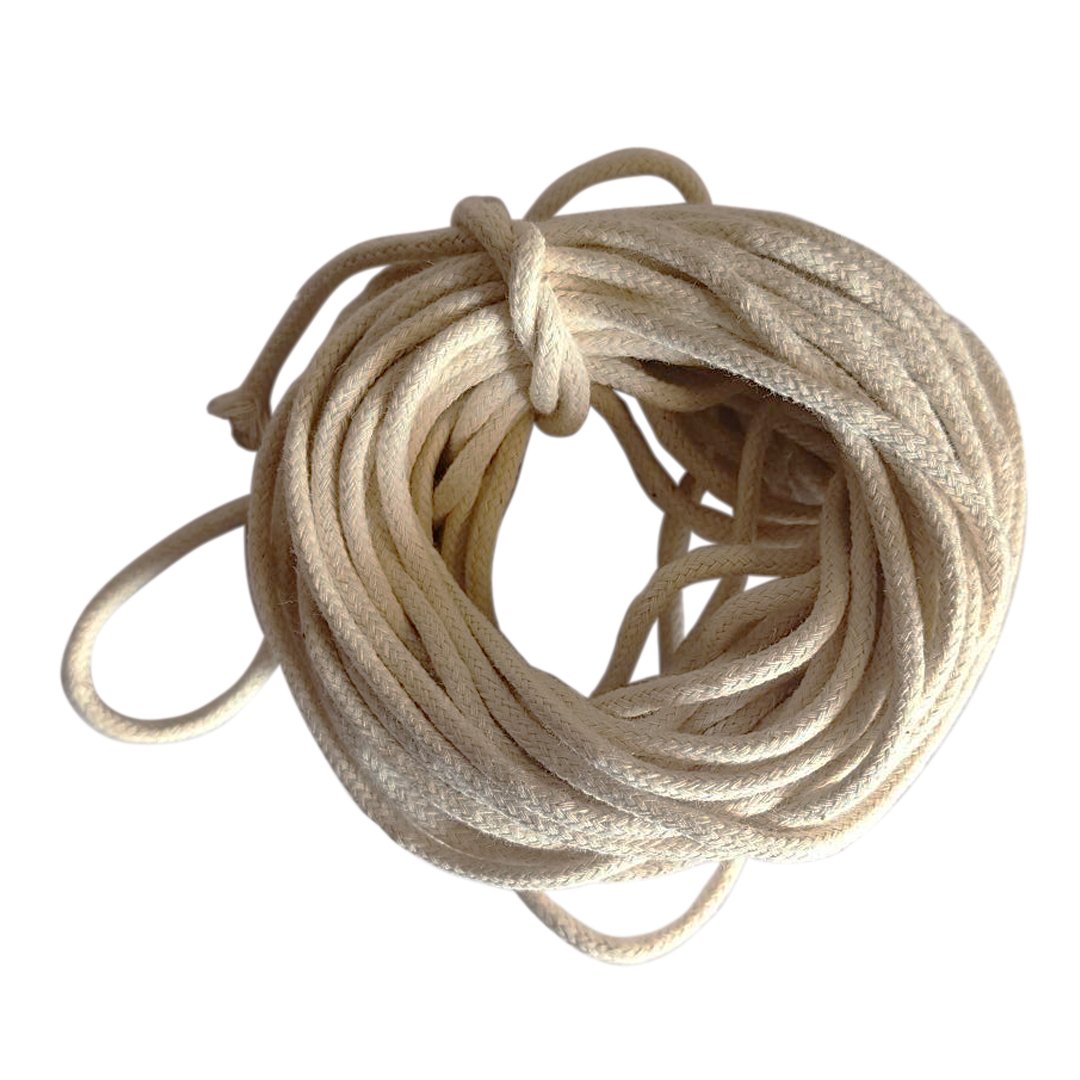 Candle Wick, Unwaxed - 3mm x 5m - Pacifrica -