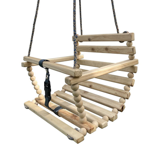 Handcrafted Wooden Baby / Toddler Swing - Pacifrica - PCBSWING
