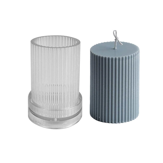 Hard Plastic Pillar Candle Mold 85mm - Pacifrica - CMPILHARD85