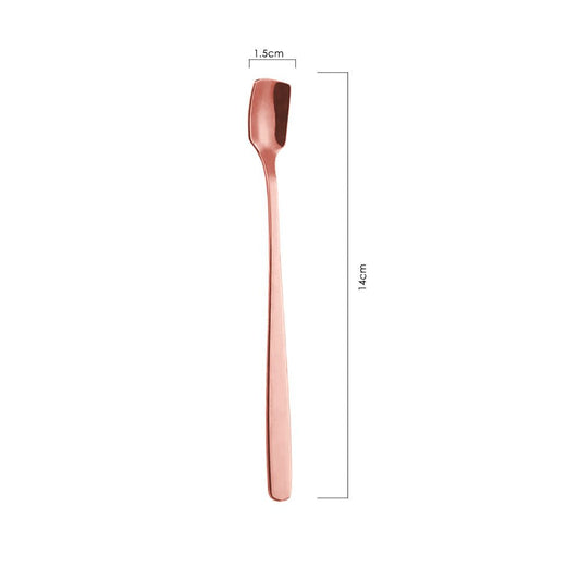 Rose Gold Long Handle Stirring Spoon - Pacifrica - RGLHSS14